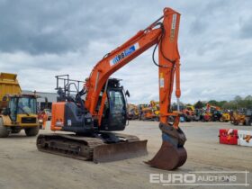 2017 Hitachi ZX135US-6 10 Ton+ Excavators For Auction: Leeds, UK – 30th April, 1st, 2nd & 3rd May 25 full