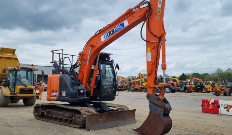 2017 Hitachi ZX135US-6 10 Ton+ Excavators For Auction: Leeds, UK – 30th April, 1st, 2nd & 3rd May 25 full