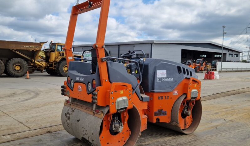 2017 Hamm HD13VV Rollers For Auction: Leeds, UK – 30th April, 1st, 2nd & 3rd May 25 full