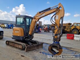 2017 Case CX37C Mini Excavators For Auction: Leeds, UK – 30th April, 1st, 2nd & 3rd May 25 full