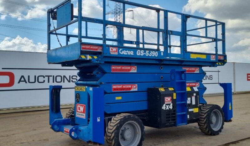 2019 Genie GS5390 Manlifts For Auction: Leeds, UK – 30th April, 1st, 2nd & 3rd May 25