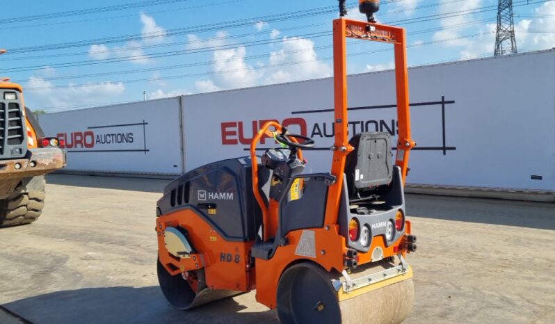 2024 Hamm HD8VV Rollers For Auction: Leeds, UK – 30th April, 1st, 2nd & 3rd May 25 full