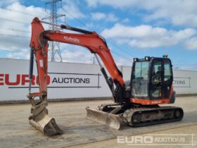 2018 Kubota KX080-4A 6 Ton+ Excavators For Auction: Leeds, UK – 30th April, 1st, 2nd & 3rd May 25