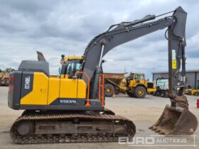 2017 Volvo EC140EL 10 Ton+ Excavators For Auction: Leeds, UK – 30th April, 1st, 2nd & 3rd May 25 full
