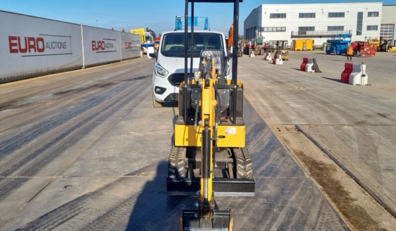 Unused 2025 JPC KV12 Micro Excavators For Auction: Leeds, UK – 30th April, 1st, 2nd & 3rd May 25 full