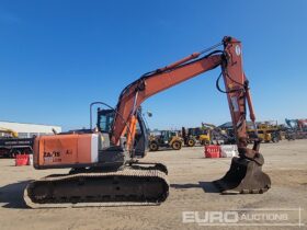 2011 Hitachi ZX130LCN-3 10 Ton+ Excavators For Auction: Leeds, UK – 30th April, 1st, 2nd & 3rd May 25 full