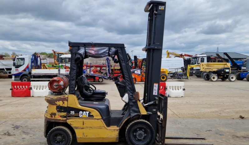2014 CAT GP25N Forklifts For Auction: Leeds, UK – 30th April, 1st, 2nd & 3rd May 25 full
