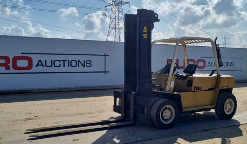 Yale GDP165HUBV118 Forklifts For Auction: Leeds, UK – 30th April, 1st, 2nd & 3rd May 25