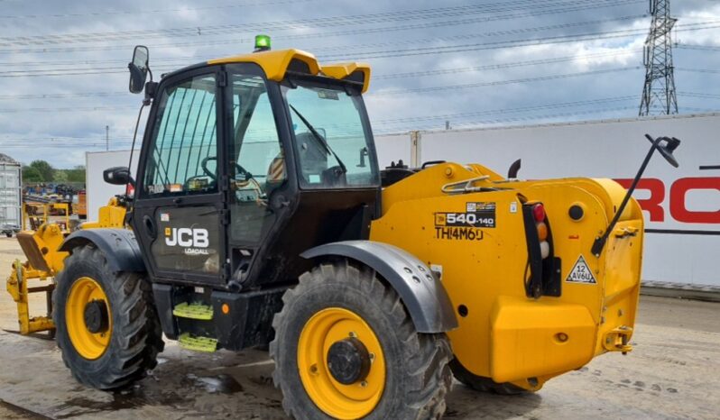 2019 JCB 540-140 Hi Viz Telehandlers For Auction: Leeds, UK – 30th April, 1st, 2nd & 3rd May 25 full