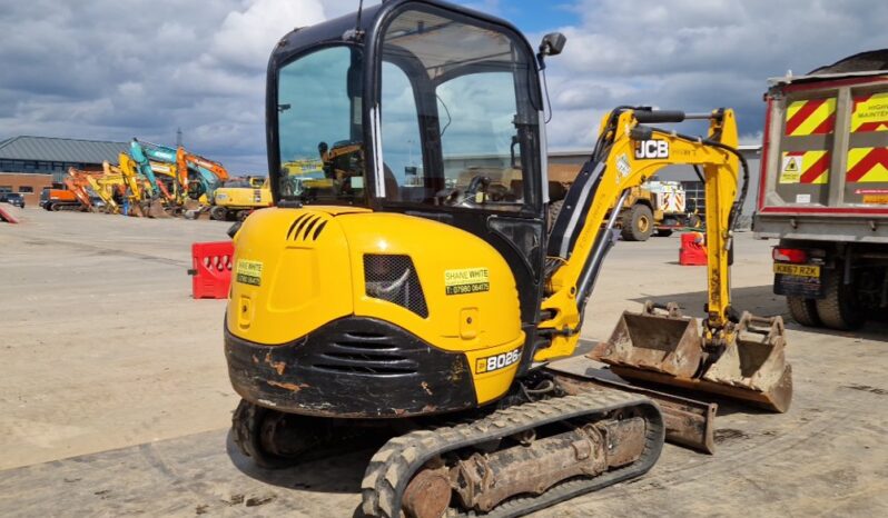 2021 JCB 8026CTS Mini Excavators For Auction: Leeds, UK – 30th April, 1st, 2nd & 3rd May 25 full