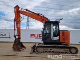 2013 Hitachi ZX135US-3 10 Ton+ Excavators For Auction: Leeds, UK – 30th April, 1st, 2nd & 3rd May 25 full