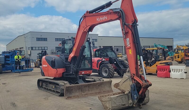 2020 Kubota KX080-4A2 6 Ton+ Excavators For Auction: Leeds, UK – 30th April, 1st, 2nd & 3rd May 25 full