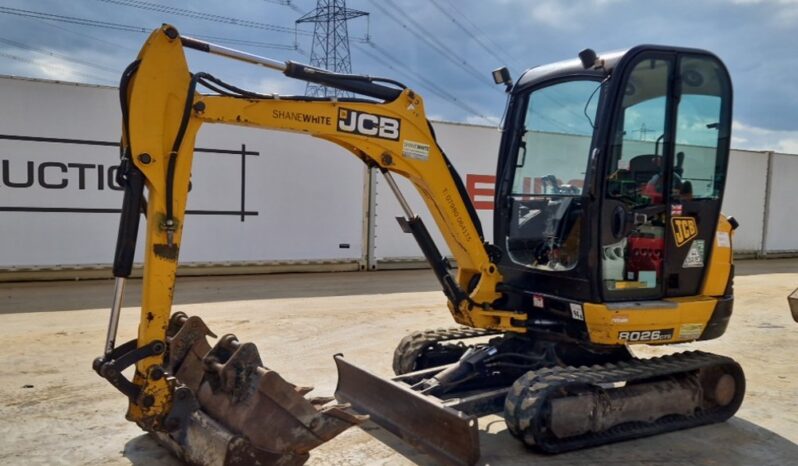 2021 JCB 8026CTS Mini Excavators For Auction: Leeds, UK – 30th April, 1st, 2nd & 3rd May 25
