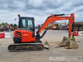 2017 Kubota U55-4 Mini Excavators For Auction: Leeds, UK – 30th April, 1st, 2nd & 3rd May 25 full