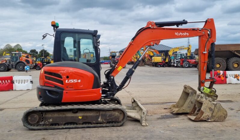 2017 Kubota U55-4 Mini Excavators For Auction: Leeds, UK – 30th April, 1st, 2nd & 3rd May 25 full