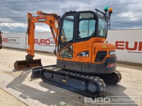 2022 Doosan DX63 6 Ton+ Excavators For Auction: Leeds, UK – 30th April, 1st, 2nd & 3rd May 25 full