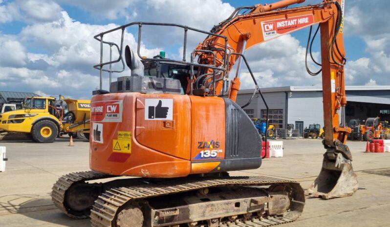 2021 Hitachi ZX135US-6 10 Ton+ Excavators For Auction: Leeds, UK – 30th April, 1st, 2nd & 3rd May 25 full