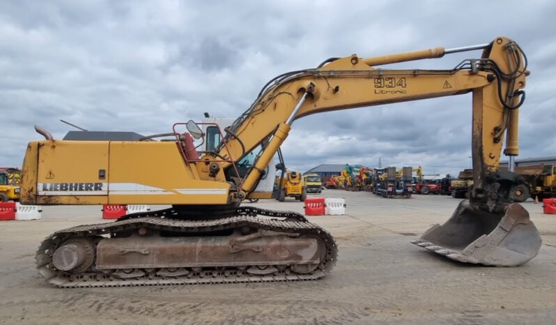 Liebherr R934B HDSL 20 Ton+ Excavators For Auction: Leeds, UK – 30th April, 1st, 2nd & 3rd May 25 full