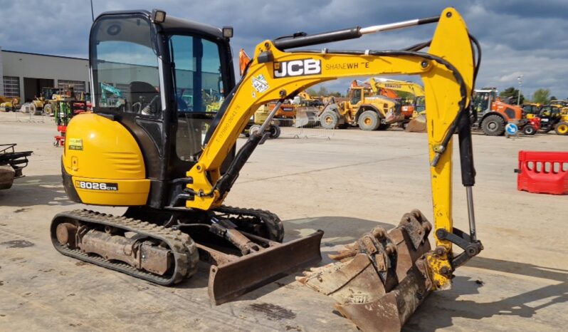 2021 JCB 8026CTS Mini Excavators For Auction: Leeds, UK – 30th April, 1st, 2nd & 3rd May 25 full