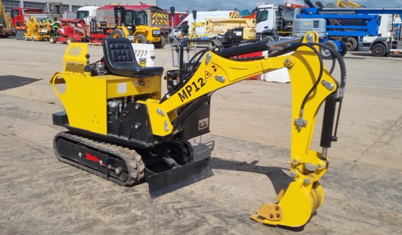 2024 Machpro MP12 Micro Excavators For Auction: Leeds, UK – 30th April, 1st, 2nd & 3rd May 25 full