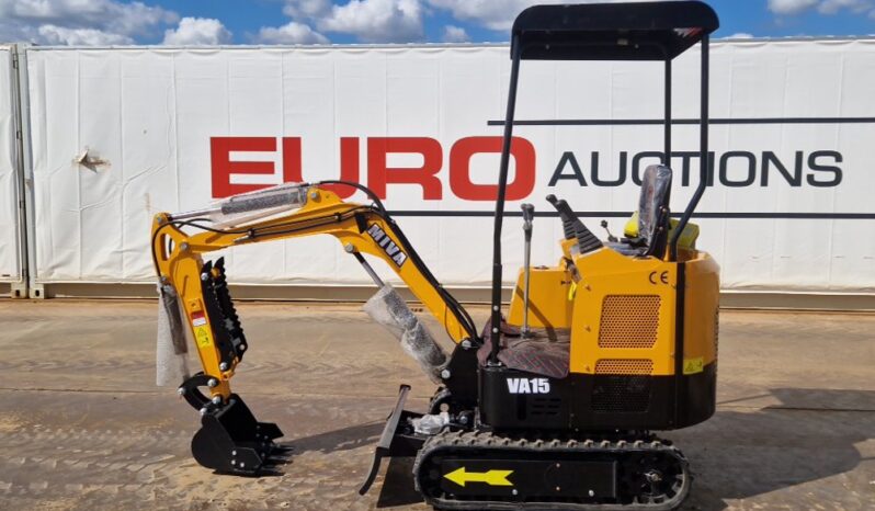 Unused 2025 Miva VA15 Micro Excavators For Auction: Dromore, NI – 16th & 17th May 2025 For Auction on 2025-05-17 full