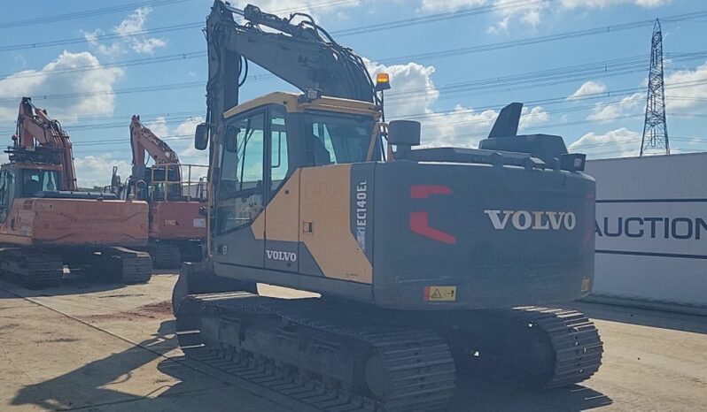 2015 Volvo EC140EL 10 Ton+ Excavators For Auction: Leeds, UK – 30th April, 1st, 2nd & 3rd May 25 full