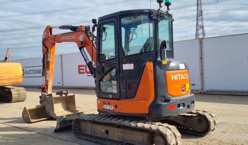 2020 Hitachi ZX48U-6 CLR Mini Excavators For Auction: Leeds, UK – 30th April, 1st, 2nd & 3rd May 25 full