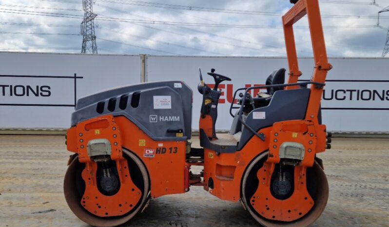 2017 Hamm HD13VV Rollers For Auction: Leeds, UK – 30th April, 1st, 2nd & 3rd May 25 full