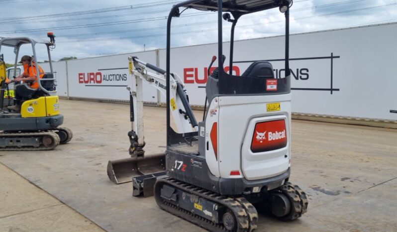 2023 Bobcat E17Z Mini Excavators For Auction: Leeds, UK – 30th April, 1st, 2nd & 3rd May 25 full