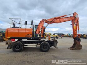2017 Hitachi ZX220W-5B Wheeled Excavators For Auction: Leeds, UK – 30th April, 1st, 2nd & 3rd May 25 full