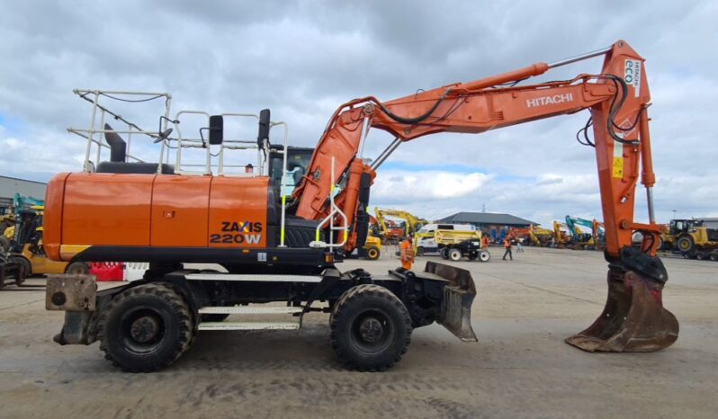 2017 Hitachi ZX220W-5B Wheeled Excavators For Auction: Leeds, UK – 30th April, 1st, 2nd & 3rd May 25 full