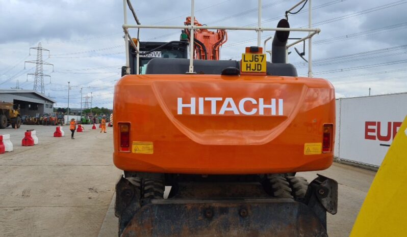 2017 Hitachi ZX220W-5B Wheeled Excavators For Auction: Leeds, UK – 30th April, 1st, 2nd & 3rd May 25 full