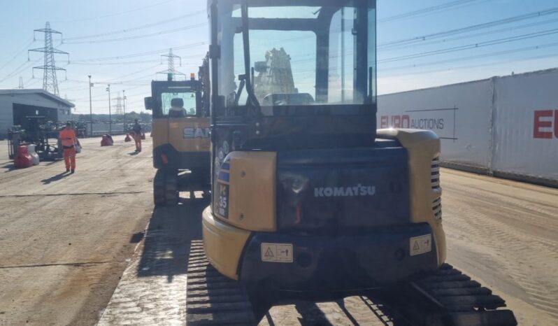 Komatsu PC35MR-2 Mini Excavators For Auction: Leeds, UK – 30th April, 1st, 2nd & 3rd May 25 full