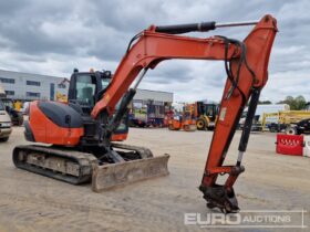 2017 Kubota KX080-4A 6 Ton+ Excavators For Auction: Leeds, UK – 30th April, 1st, 2nd & 3rd May 25 full
