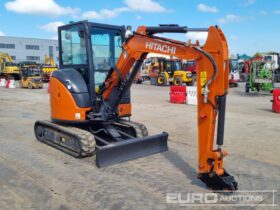 2023 Hitachi ZX33U-6-CX Mini Excavators For Auction: Leeds, UK – 30th April, 1st, 2nd & 3rd May 25 full