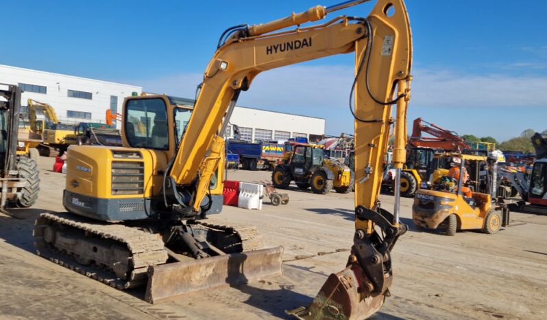 2015 Hyundai ROBEX 80CR-9A 6 Ton+ Excavators For Auction: Leeds, UK – 30th April, 1st, 2nd & 3rd May 25 full