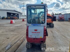 2021 Takeuchi TB216 Mini Excavators For Auction: Leeds, UK – 30th April, 1st, 2nd & 3rd May 25 full