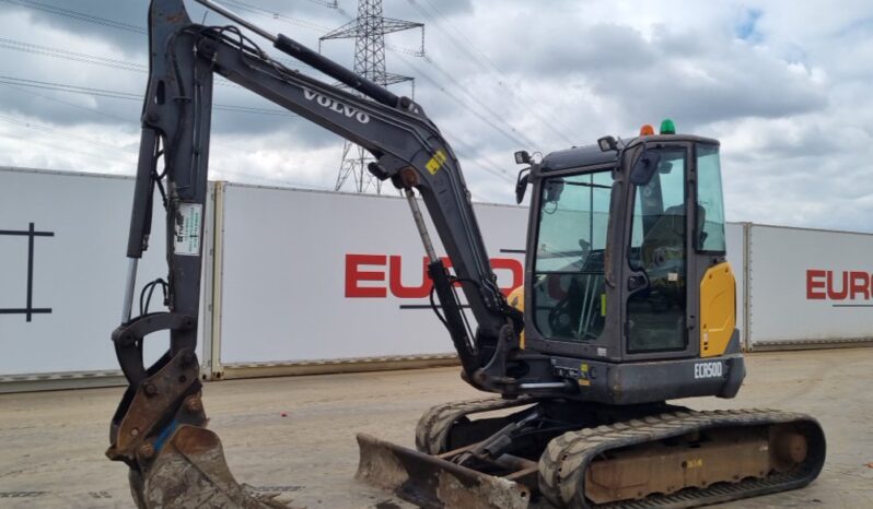 2016 Volvo ECR50D Mini Excavators For Auction: Leeds, UK – 30th April, 1st, 2nd & 3rd May 25