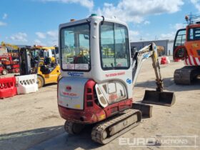 2022 Takeuchi TB216 Mini Excavators For Auction: Leeds, UK – 30th April, 1st, 2nd & 3rd May 25 full