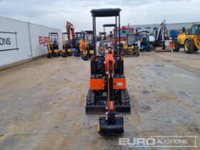 Unused 2024 JPC KV12 Micro Excavators For Auction: Leeds, UK – 30th April, 1st, 2nd & 3rd May 25 full