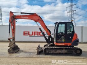 2018 Kubota KX080-4A 6 Ton+ Excavators For Auction: Leeds, UK – 30th April, 1st, 2nd & 3rd May 25 full