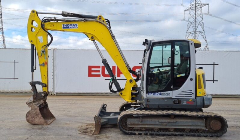 2018 Wacker Neuson EZ80 6 Ton+ Excavators For Auction: Leeds, UK – 30th April, 1st, 2nd & 3rd May 25 full