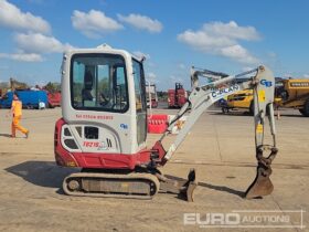 2021 Takeuchi TB216 Mini Excavators For Auction: Leeds, UK – 30th April, 1st, 2nd & 3rd May 25 full