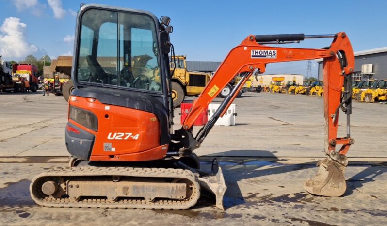2018 Kubota U27-4 Mini Excavators For Auction: Leeds, UK – 30th April, 1st, 2nd & 3rd May 25 full