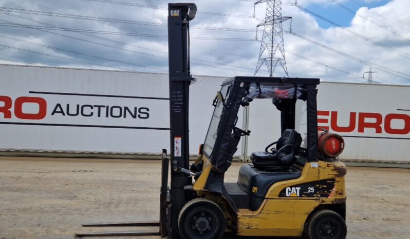 2014 CAT GP25N Forklifts For Auction: Leeds, UK – 30th April, 1st, 2nd & 3rd May 25 full