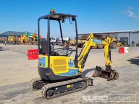 2020 Yanmar ViO17 Mini Excavators For Auction: Leeds, UK – 30th April, 1st, 2nd & 3rd May 25 full
