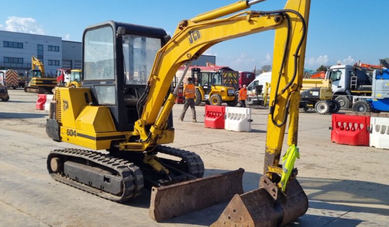 JCB 804 Mini Excavators For Auction: Leeds, UK – 30th April, 1st, 2nd & 3rd May 25 full