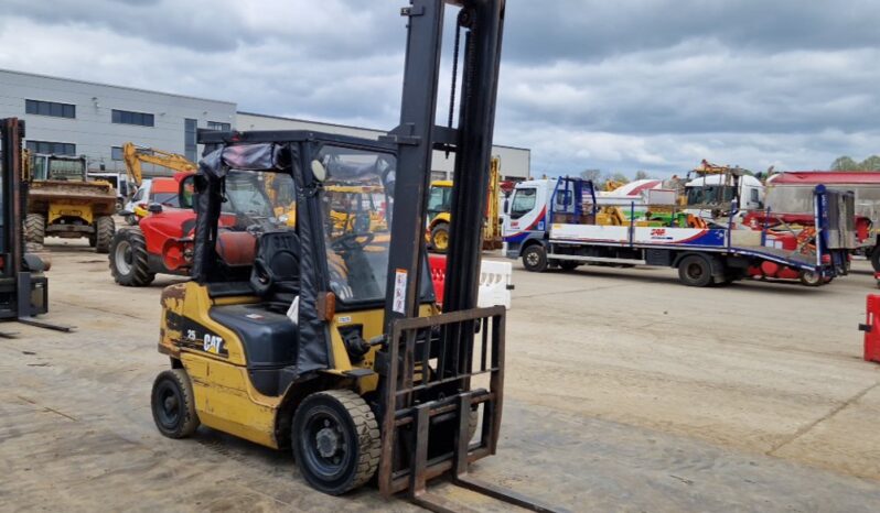 2014 CAT GP25N Forklifts For Auction: Leeds, UK – 30th April, 1st, 2nd & 3rd May 25 full