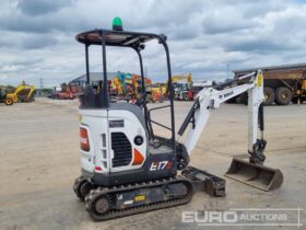 2023 Bobcat E17Z Mini Excavators For Auction: Leeds, UK – 30th April, 1st, 2nd & 3rd May 25 full