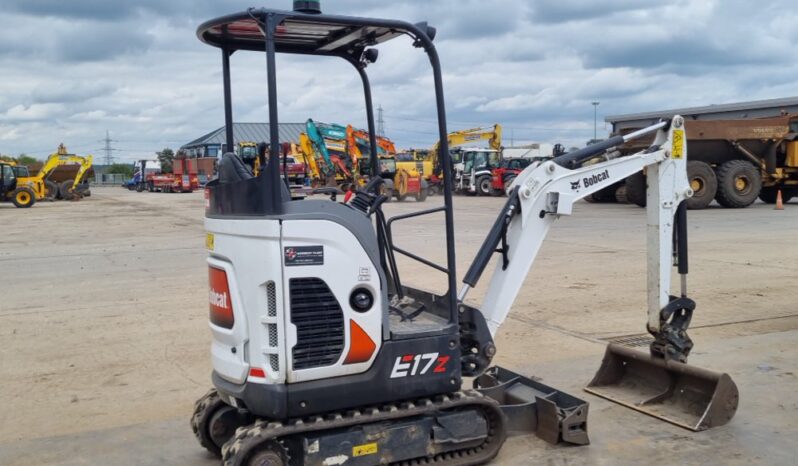 2023 Bobcat E17Z Mini Excavators For Auction: Leeds, UK – 30th April, 1st, 2nd & 3rd May 25 full